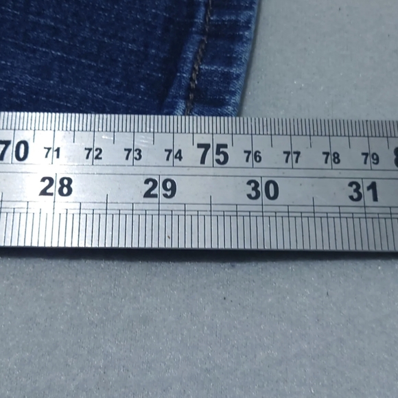 Levi's 512 Slim Womens Blue Jeans Size 14 Perfectly Slimming Cotton W32 L30 - Picture 6 of 6